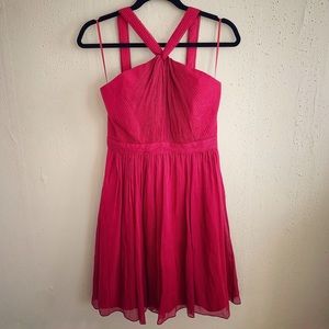 J. Crew Sinclair Dress in Silk Chiffon Size 4